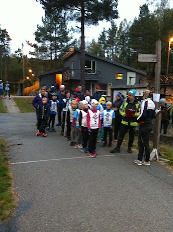 Resultater og bilder fra karusellrenn på Birkeland onsdag 12 oktober 2016